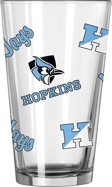 Johns Hopkins University 16 oz. Pint Glass