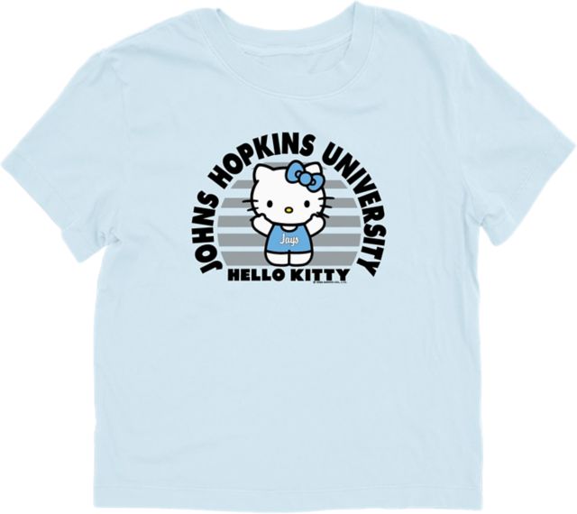 Johns Hopkins University Hello Kitty Dyed Short Sleeve T-Shirt