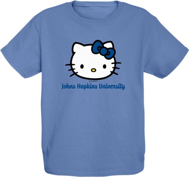 Johns Hopkins University Hello Kitty Youth Short Sleeve T-Shirt