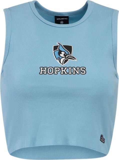 Johns Hopkins University Blue Jays Women's Cut Off Tank Top