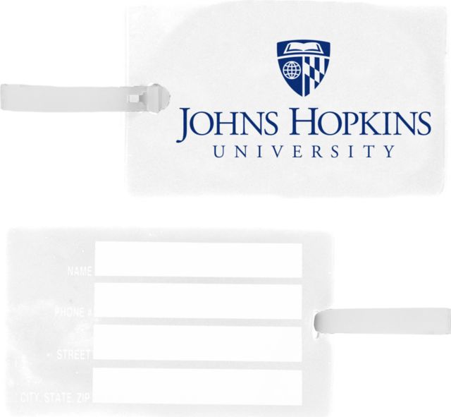 Johns Hopkins University Luggage Tag
