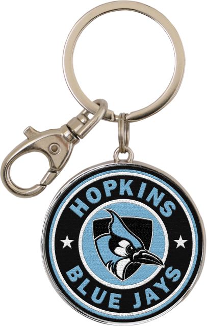 Johns Hopkins University Blue Jays Keychain