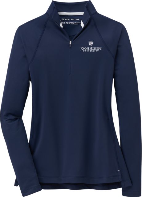 Johns Hopkins University Women's Raglan Sleeve Perth 1/4 Zip