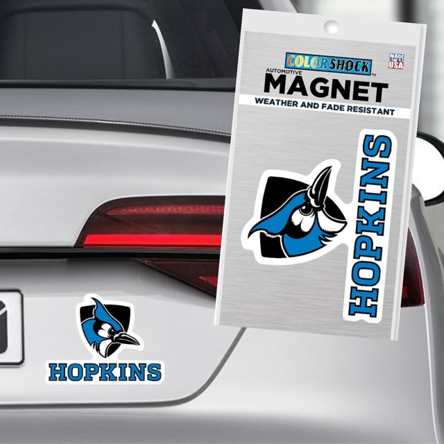 Johns Hopkins University Blue Jays 6x6 Magnet