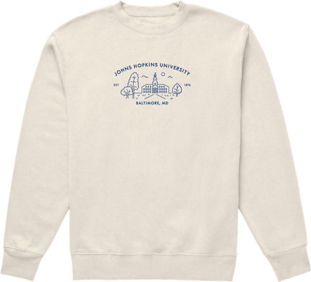Johns Hopkins University Blue Jays Crewneck Sweatshirt