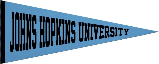 Johns Hopkins University 12x30 Pennant