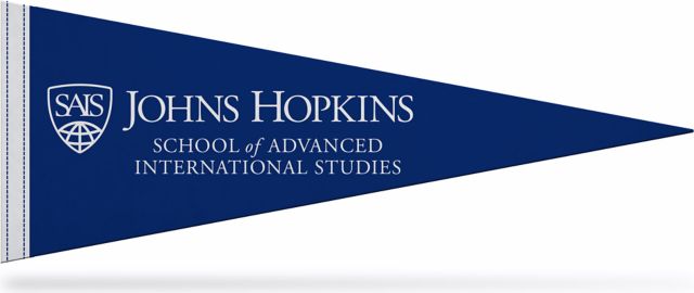 Johns Hopkins University School of 9" x 24" Pennant
