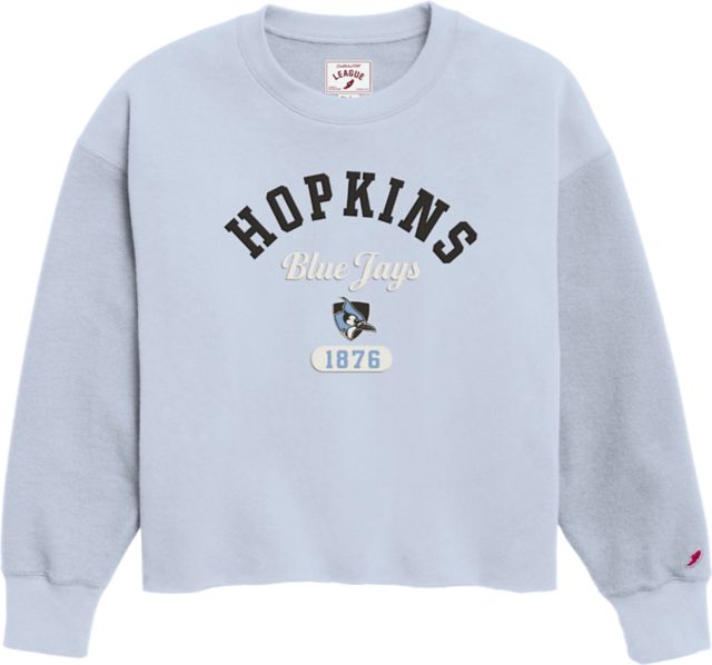 Johns Hopkins University Blue Jays Women's Oversized Crewneck Sweatshirt