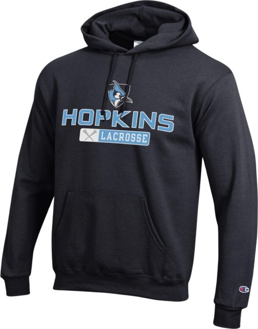 Johns Hopkins University Blue Jays Lacrosse Hooded Sweatshirt