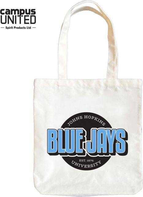 Johns Hopkins University Blue Jays Tote Bag