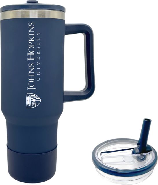 Johns Hopkins University 40 oz. Tumbler with Straw