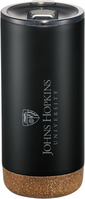 Johns Hopkins Valhalla Vacuum Insulated Tumbler 16oz Johns Hopkins Primary Mark Stacked Engraved - ONLINE ONLY