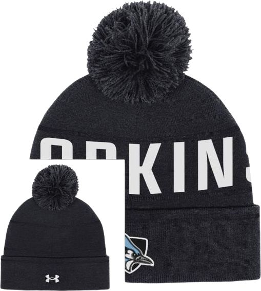 Johns Hopkins University Pom Beanie