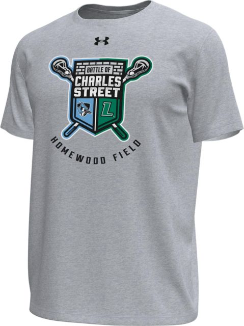 Johns Hopkins University Lacrosse Battle of Charles Street Short Sleeve T-Shirt
