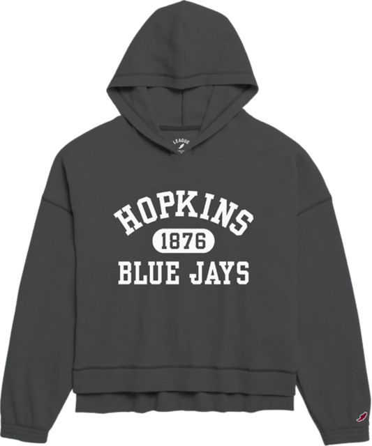 Johns Hopkins University Blue Jays Women's Waffle Hooded Sweatshirt