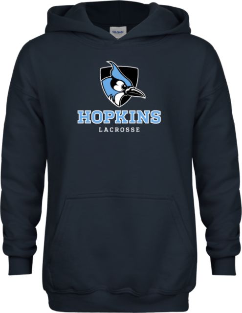 Johns Hopkins Youth Fleece Hoodie Hopkins Lacrosse - ONLINE ONLY