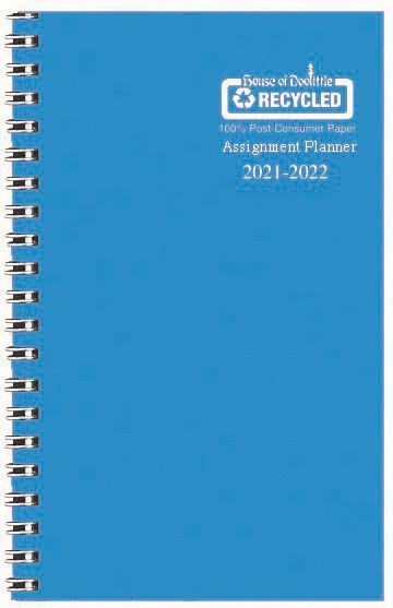 Academic Year 2021/2022 Planner Blue 5X8:Norwich University