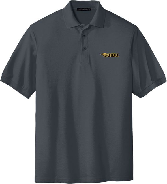 University of Wisconsin Oshkosh Titans Silk Polo - Extended Sizes