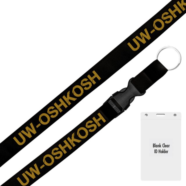 University of Wisconsin Oshkosh 3/4'' Lanyard