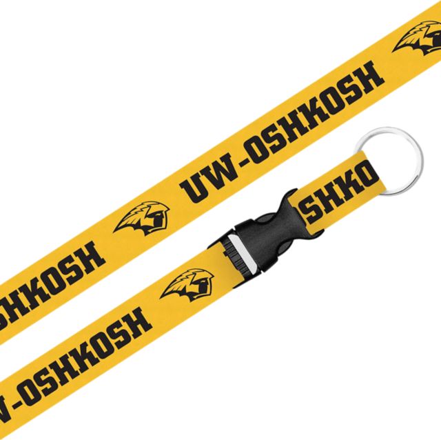 University of Wisconsin Oshkosh Lanyard w/ Buckle