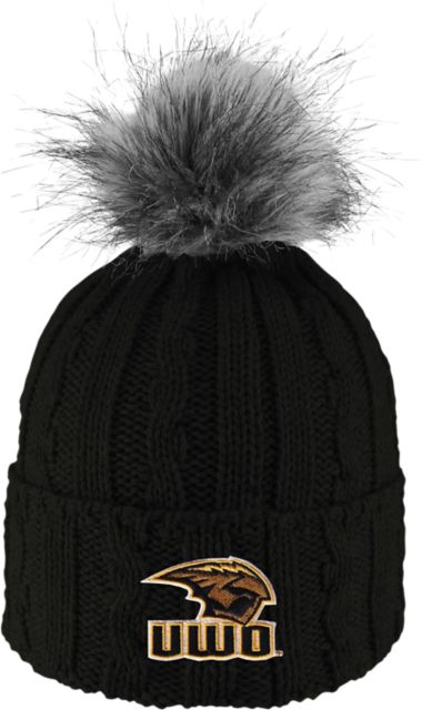 University of Wisconsin Oshkosh Titans Women's Fur Pom Beanie