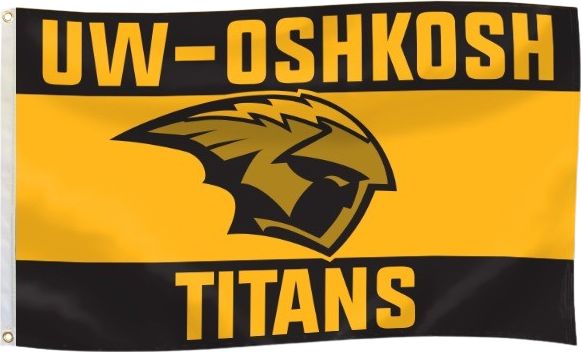 University of Wisconsin Oshkosh Titans 3' x 5' Flag