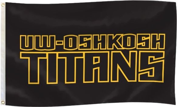 University of Wisconsin Oshkosh 3x5 Flag