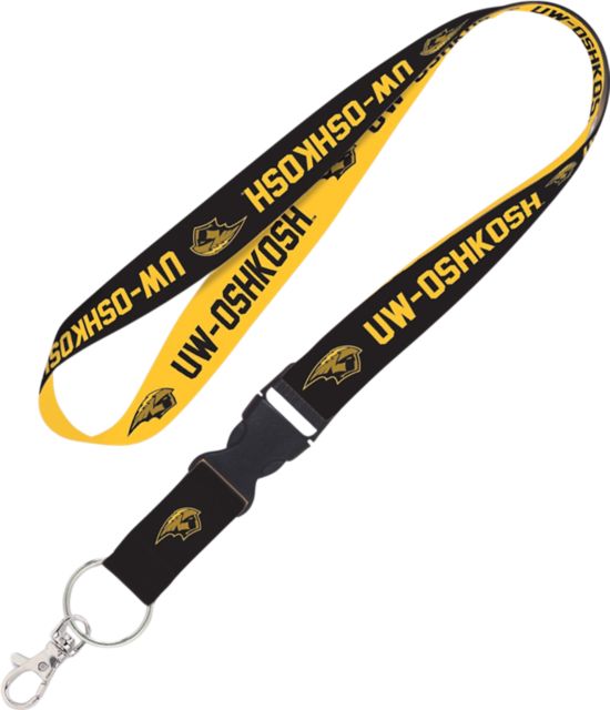 University of Wisconsin Oshkosh 1" Buckle Lanyard