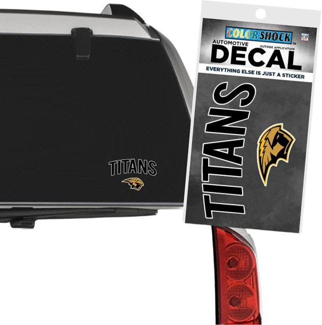 University of Wisconsin Oshkosh Titans Decal