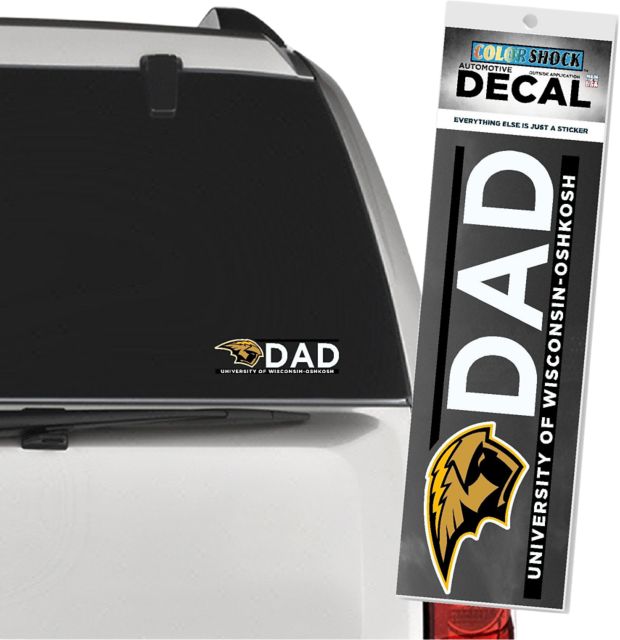 University of Wisconsin Oshkosh Titans Dad Decal