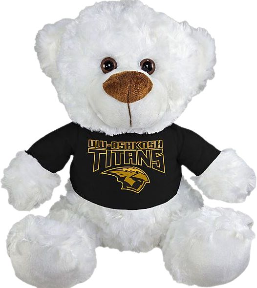 University of Wisconsin Oshkosh Titans 10" Plush Bear