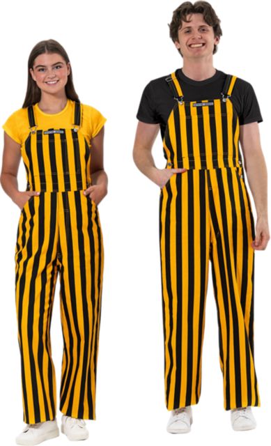 University of Wisconsin Oshkosh Stripe Game Bib Overalls