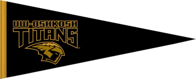 University of Wisconsin Oshkosh 12"X30" Full Color Pennant