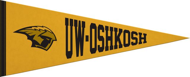 University of Wisconsin Oshkosh 12" x 30" Pennant