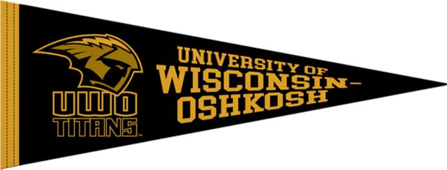 University of Wisconsin Oshkosh 9"X24" Full Color Pennant