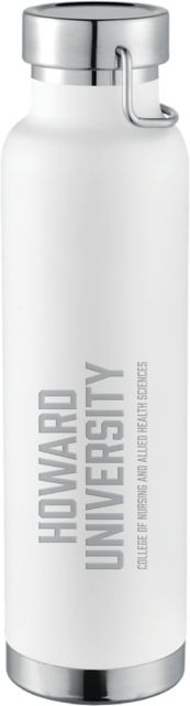 Howard Thor Copper Vacuum Insulated White Bottle 22oz
