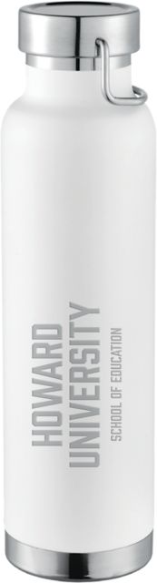Howard Thor Copper Vacuum Insulated White Bottle 22oz