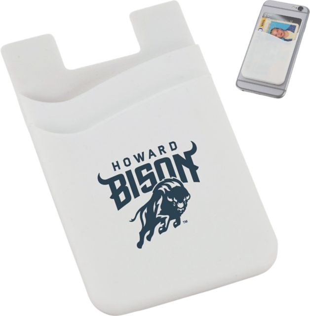 Howard University Silicone Card Wallet