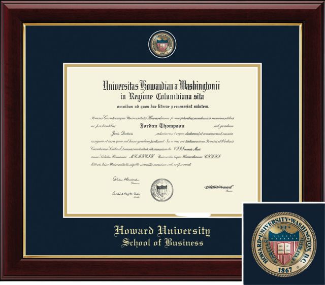 Church Hill Classics, Masterpiece; 8.5x11 Bachelors,Masters, School of Business Diploma Frame, - ONLINE ONLY