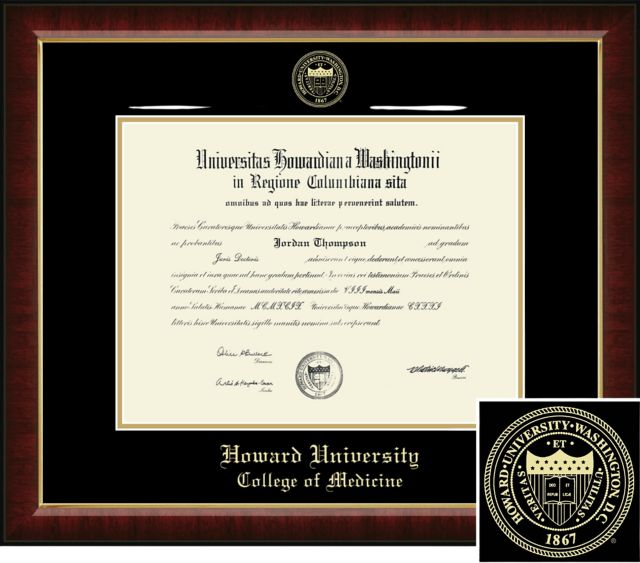 Church Hill Classics, Embossed; 13x17 H PhD, College of Medicine Diploma Frame,  - ONLINE ONLY