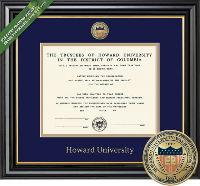 Framing Success Coronado 8.5 x 11 BA/MA Diploma with a Medallion and double mat - ONLINE ONLY