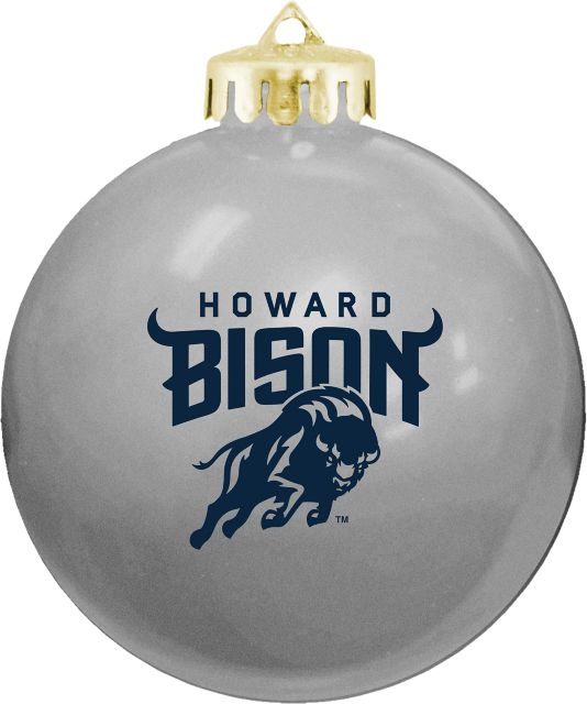 Howard University Shatterproof Round Ornament