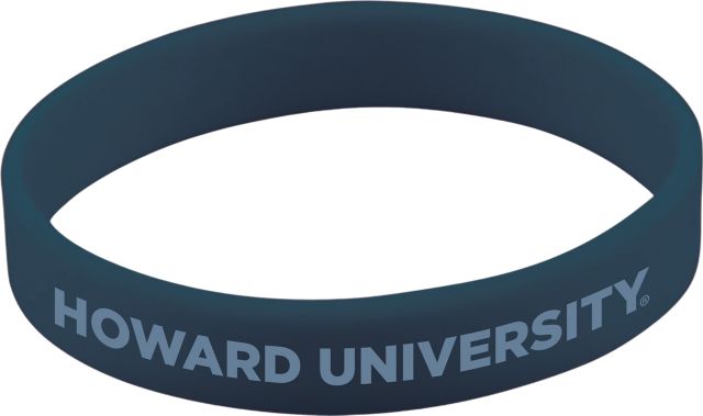 Howard University Silicone Wristband