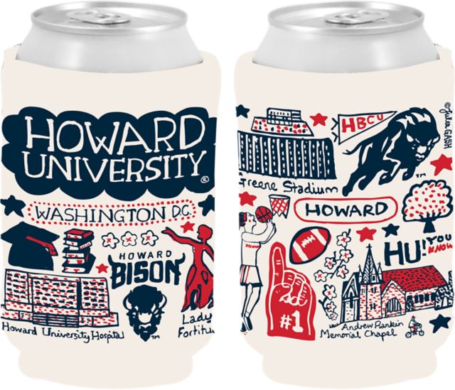 Howard University Julia Gash Can Coozie