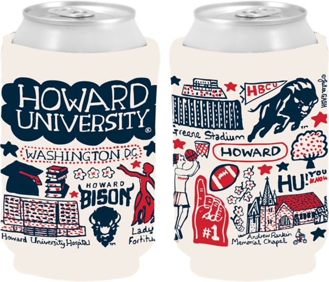 Howard University Julia Gash Can Coozie