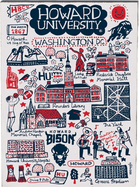 Howard University Julia Gash Jumbo Magnet
