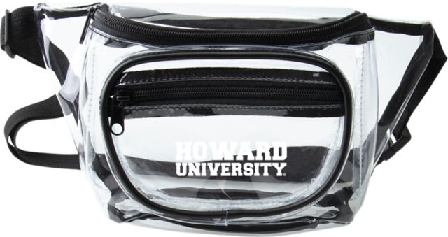 Howard University Clear Fanny Pack