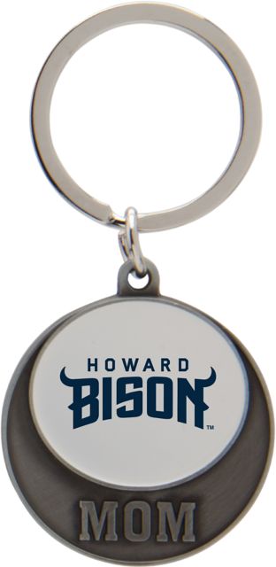 Howard University Mom Keychain