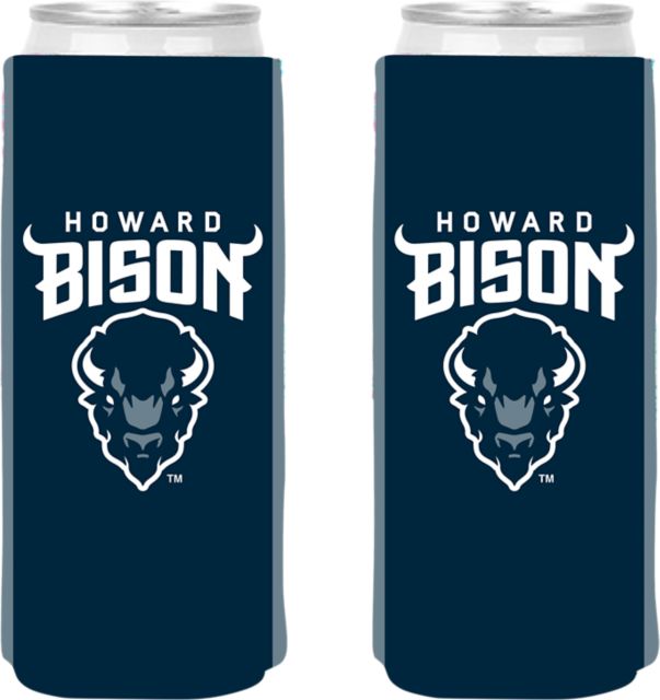 Howard University Slim Can Coozie