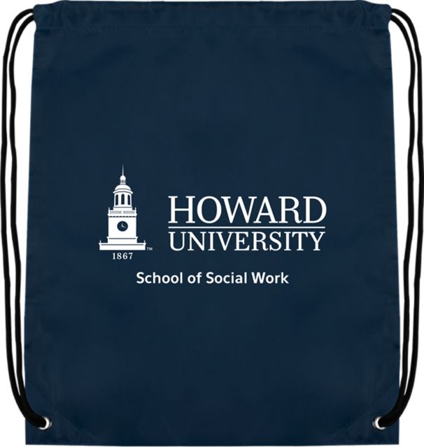 Howard Navy Drawstring Backpack